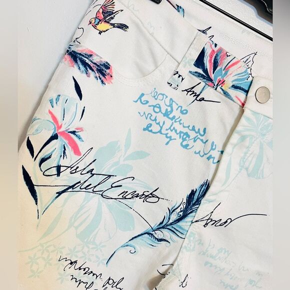 Chico’s So Slimming Girlfriend Ankle Jeans White Stretch Pants Size 00 (2/XS) - Picture 5 of 11